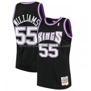 Sacramento Kings 2000-01 Jason Williams 55# Svart Hardwood Classics..